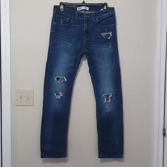 Levi's Denim - Levi's 511 Classic Slim Fit Patch Jeans